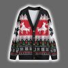 Naughty Reindeer Couple Christmas Cardigan 5