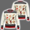 Nine Ladies Dancing Sexy Christmas Funny Ugly Christmas Sweater
