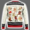 Nine Ladies Dancing Sexy Christmas Funny Ugly Christmas Sweater 3