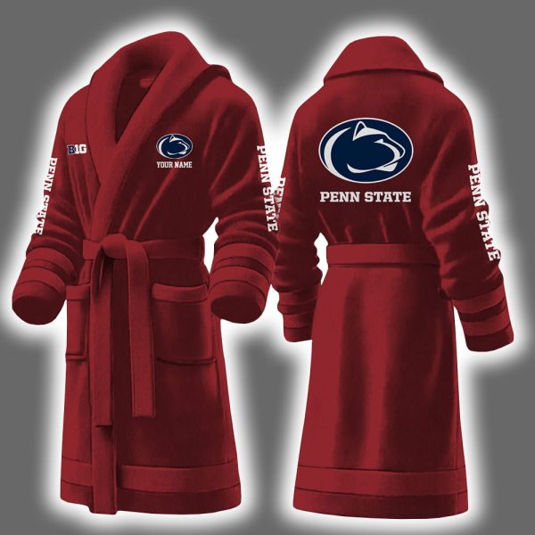 Nittany Lions Personalized Bathrobe 6