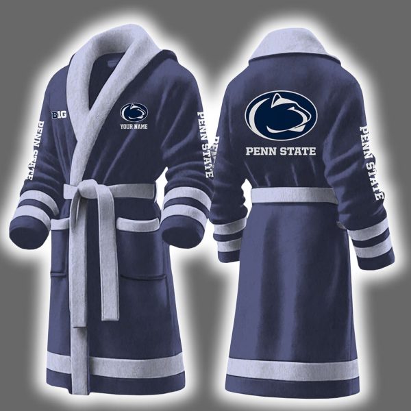 Nittany Lions Personalized Bathrobe 8