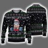 No Lift No Gift Santa Ugly Christmas Sweater 1