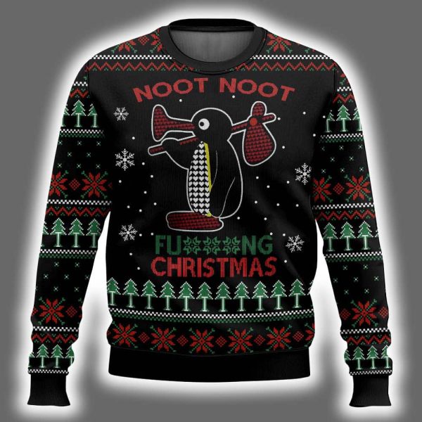 Noot Noot Penguin Ugly Christmas Sweater 2