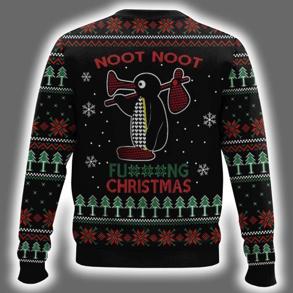 Noot Noot Penguin Ugly Christmas Sweater 3