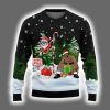 North Pole Santa Barry Wood Ugly Christmas Sweater 2