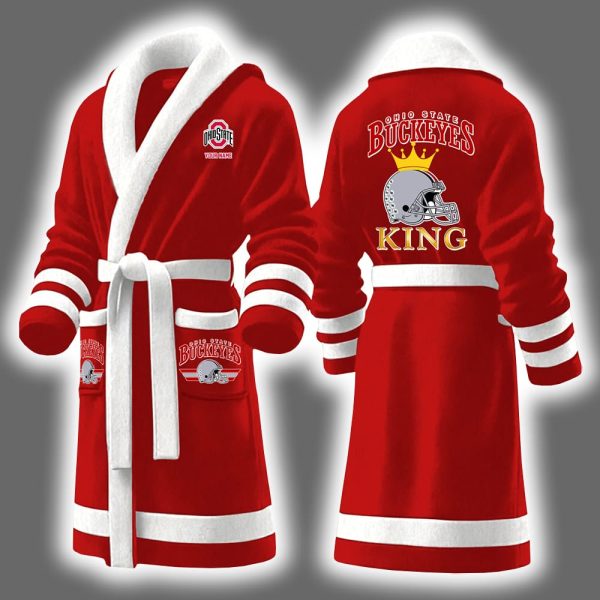 Ohio State King Personalized Bathrobe