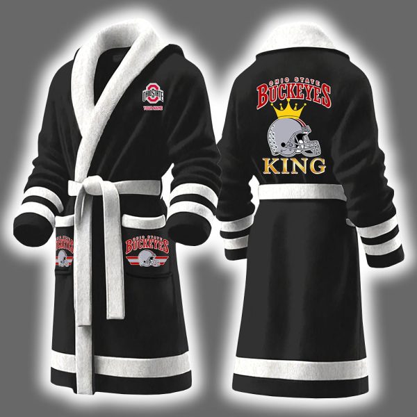 Ohio State King Personalized Bathrobe 2