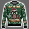 Owl Be Home For Christmas Ugly Christmas Sweater 2