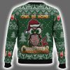 Owl Be Home For Christmas Ugly Christmas Sweater 3