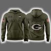 Packers 2025 Salute To Service Hoodie Joggers Cap