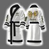 Packers Bow Tie Personalized Bathrobe 4