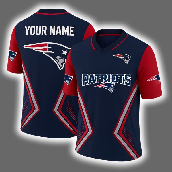 Patriots 2025 Personalized Football Jersey