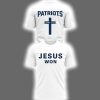 Patriots Jesus Won Two-Sided Shirt