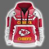 Personalized Chiefs Quarter Zip Hoodie