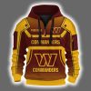Personalized Commanders Quarter Zip Hoodie