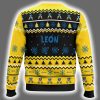 Personalized Corona Extra Pine Tree Snowing Christmas Ugly Sweater 3