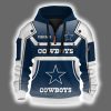 Personalized Cowboys Quarter Zip Hoodie