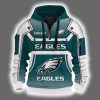 Personalized Eagles Quarter Zip Hoodie