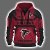 Personalized Falcons Quarter Zip Hoodie