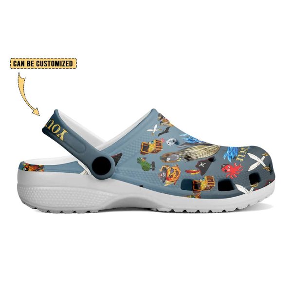 Personalized Jimmy Buffett x Halloween Crocs Clogs 2