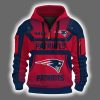 Personalized Patriots Quarter Zip Hoodie