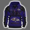 Personalized Ravens Quarter Zip Hoodie