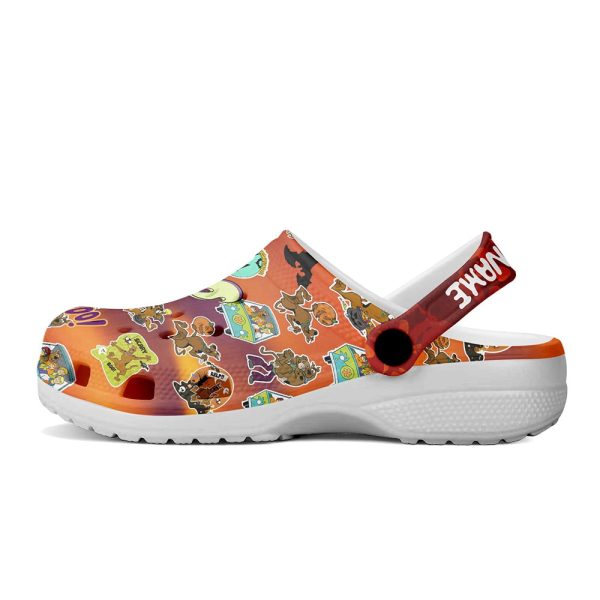 Personalized Scooby Doo x Halloween Crocs Clogs 3