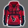 Personalized Texans Quarter Zip Hoodie
