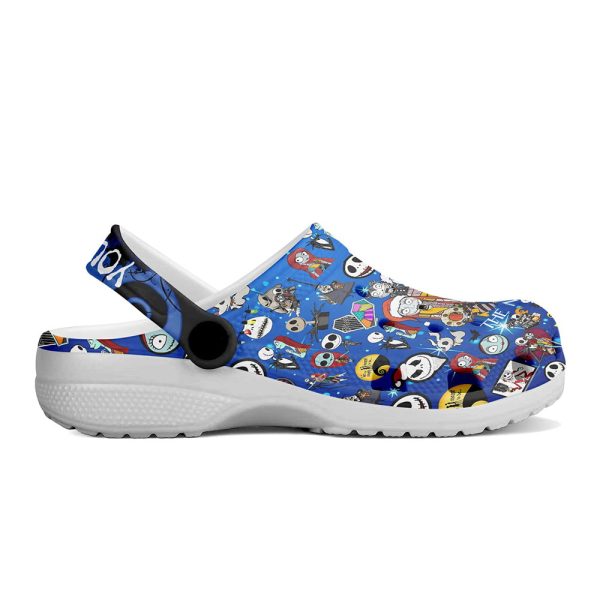 Personalized The Nightmare Before Christmas x Halloween Crocs Clogs 2