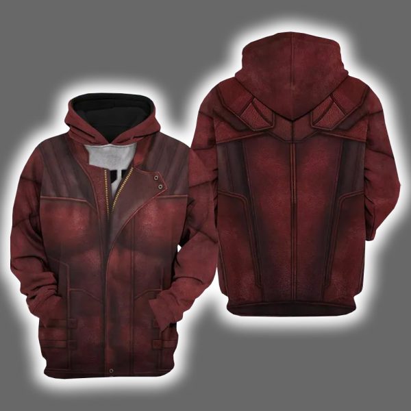 Peter Quill Guardian Of The Galaxy Halloween Costume Hoodie Joggers 2