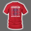 Phillies B2B NL East Champs Two Sided 2025 Shirt