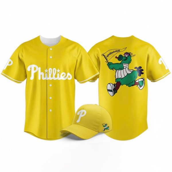 Phillies Childhood Cancer Awareness Day 2025 Jersey