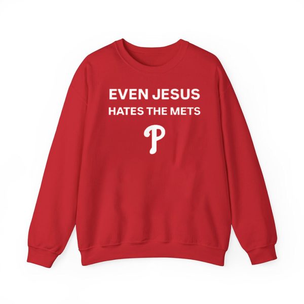 Phillies Even Jesus Hates The Mets Shirt 3