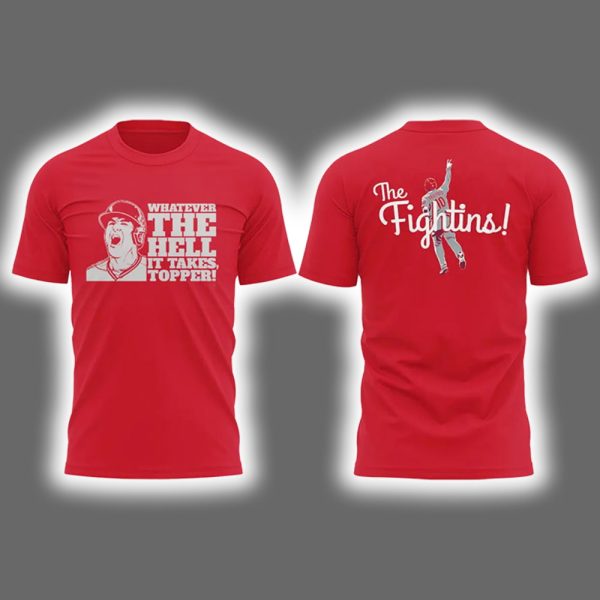 Phillies JT Realmuto Whatever The Hell It Takes Topper Two-sided Shirt