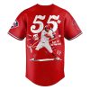 Phillies Kyle Schwarber 55 Home Runs Jersey 3