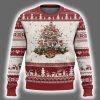 Pitbull Merry Pitmas Christmas Tree Ugly Christmas Sweater 2