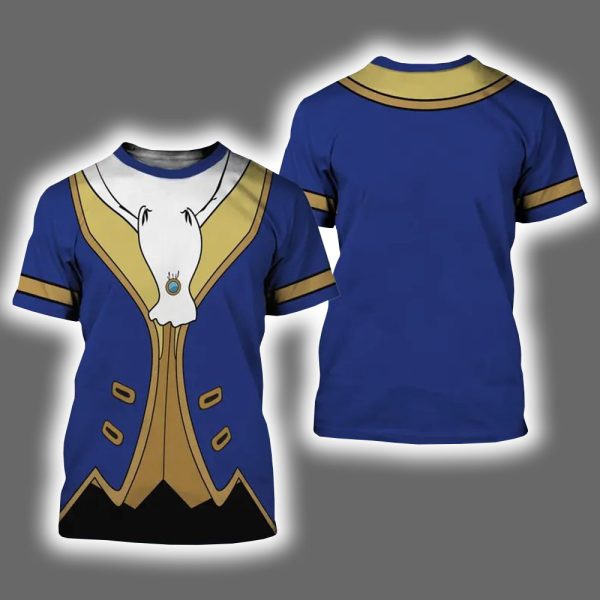 Prince Adam Beast and The Beast Prince Halloween Costume Shirt