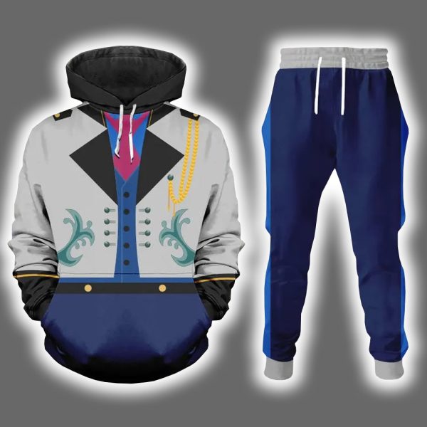 Prince Hans Halloween Costume Hoodie Joggers