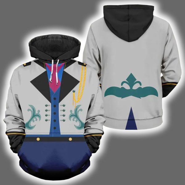 Prince Hans Halloween Costume Hoodie Joggers 2