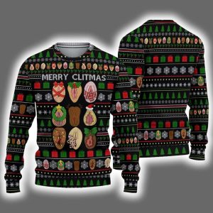 Merry Clitmas Ugly Christmas Sweater