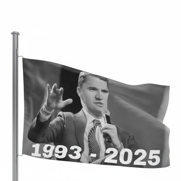 RIP Charlie Kirk 1993 2025 Flag