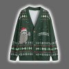Raccoon I Workout So I Can Eat Carbage Christmas Cardigan