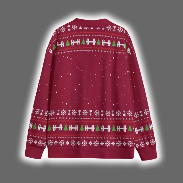 Raccoon I Workout So I Can Eat Carbage Christmas Cardigan 4 2