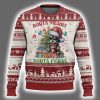 Raccoon Sorta Merry Sorta Feral Merry Trashmas Ugly Christmas Sweater 2