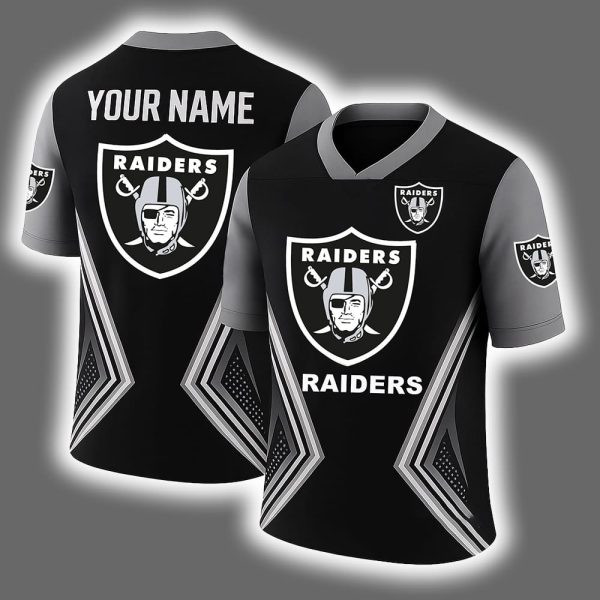 Raiders 2025 Personalized Football Jersey