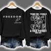 Red Freedom Charlie Kirk Birthday 31 Signature Sweatshirt 3