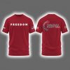 Red Freedom Charlie Kirk Turning Point USA Shirt