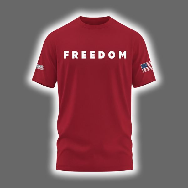 Red Freedom Charlie Kirk Turning Point USA Shirt