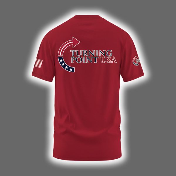 Red Freedom Charlie Kirk Turning Point USA Shirt