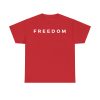 Red Freedom Shirt Charlie Kirk